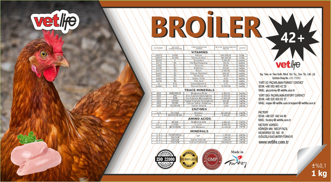 SAPPHIRE BROILER(42+) PREMIX