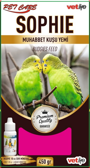 PET CARE SOPHIE BUDGIES FEED